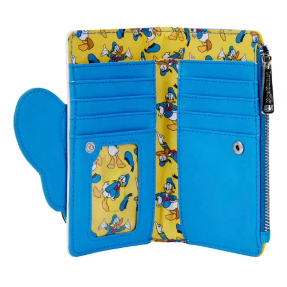 Loungefly Donald Duck Cosplay Mini Backpack and Wallet